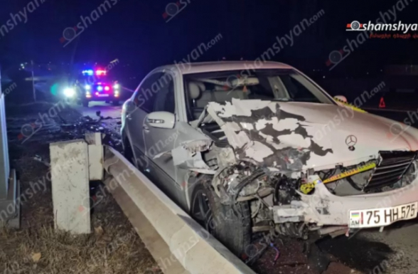 Կոտայքում բախվել է 2 «Mercedes». կա տուժած